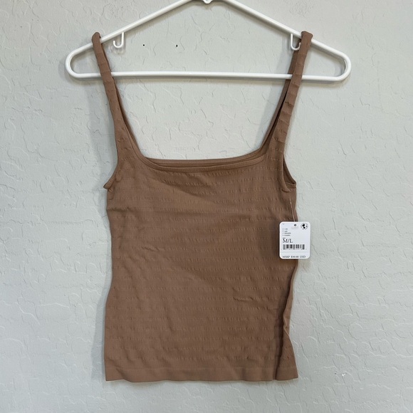 Free People Square One Seamless Cami size M/L - Picture 3 of 7